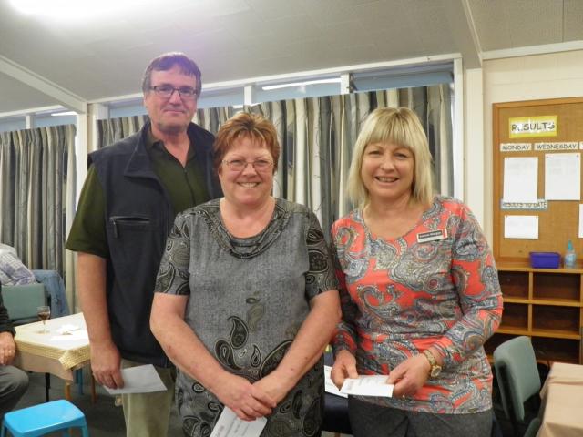 Ross and Susan Provan: Ross and Susan with sponsor Joanne Morgan